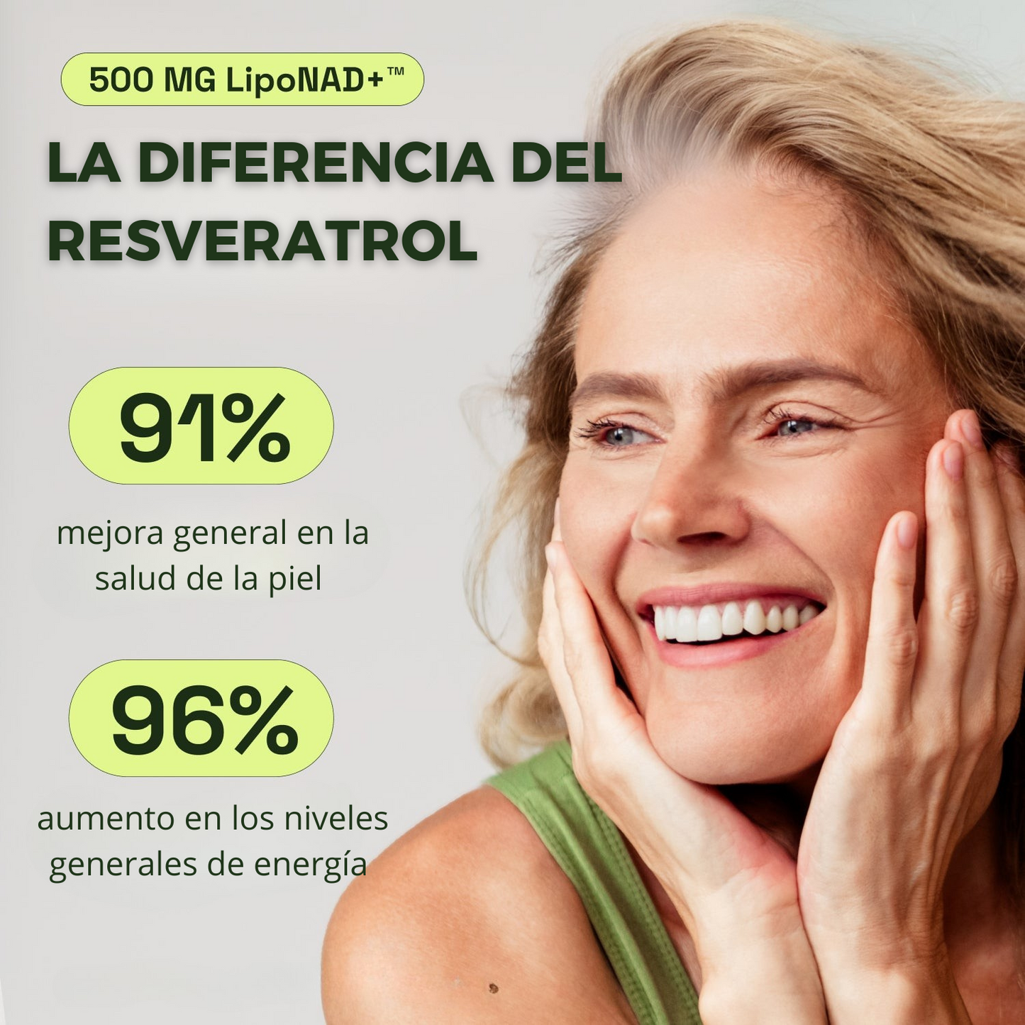 Cata-Kor™ - Liposomal NAD+ 250mg | Energía, Enfoque y Longevidad - 60 Cápsulas