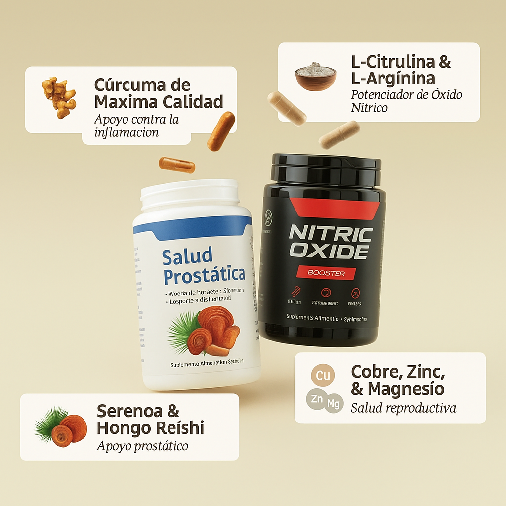 Paquete de Salud Masculina Ultimate - NaturSense