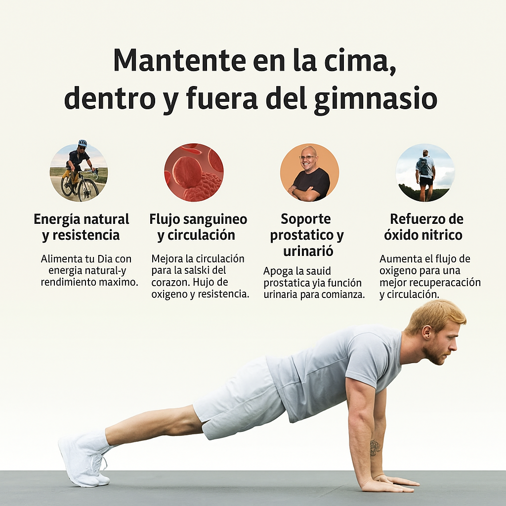 Paquete de Salud Masculina Ultimate - NaturSense