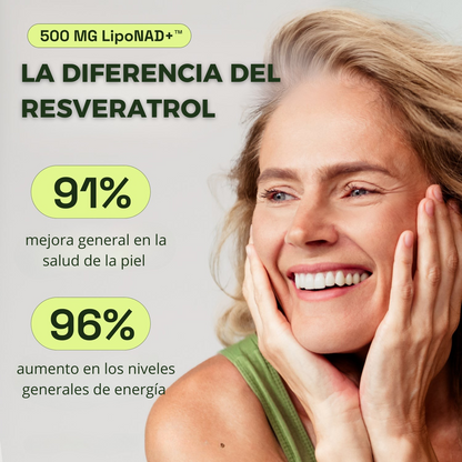 Cata-Kor™ - Liposomal NAD+ 250mg | Energía, Enfoque y Longevidad - 60 Cápsulas