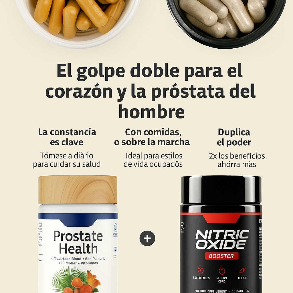 Paquete de Salud Masculina Ultimate - NaturSense