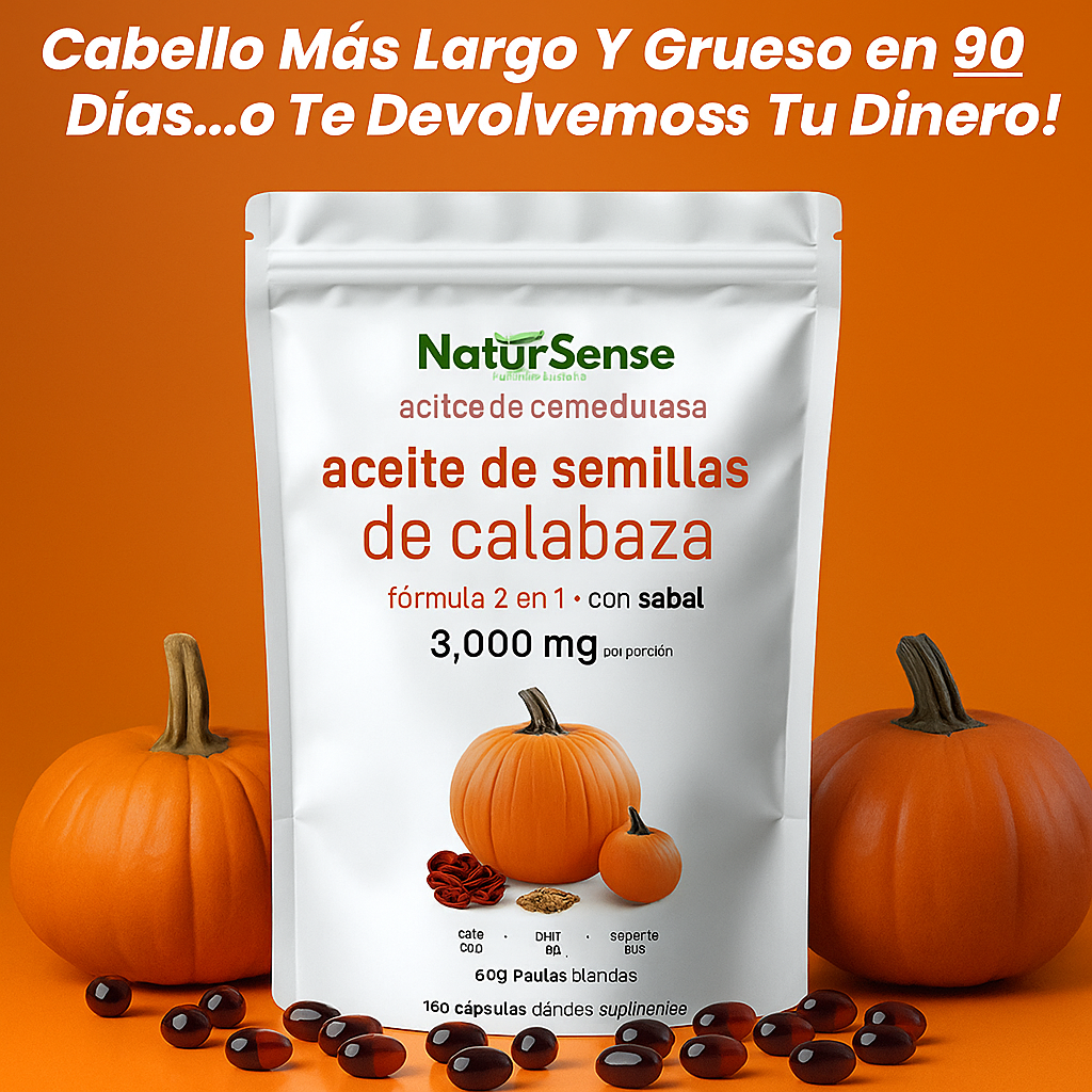 Aceite de Semillas de Calabaza - NaturSense