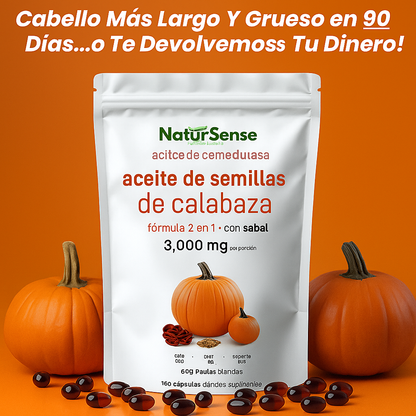 Aceite de Semillas de Calabaza - NaturSense