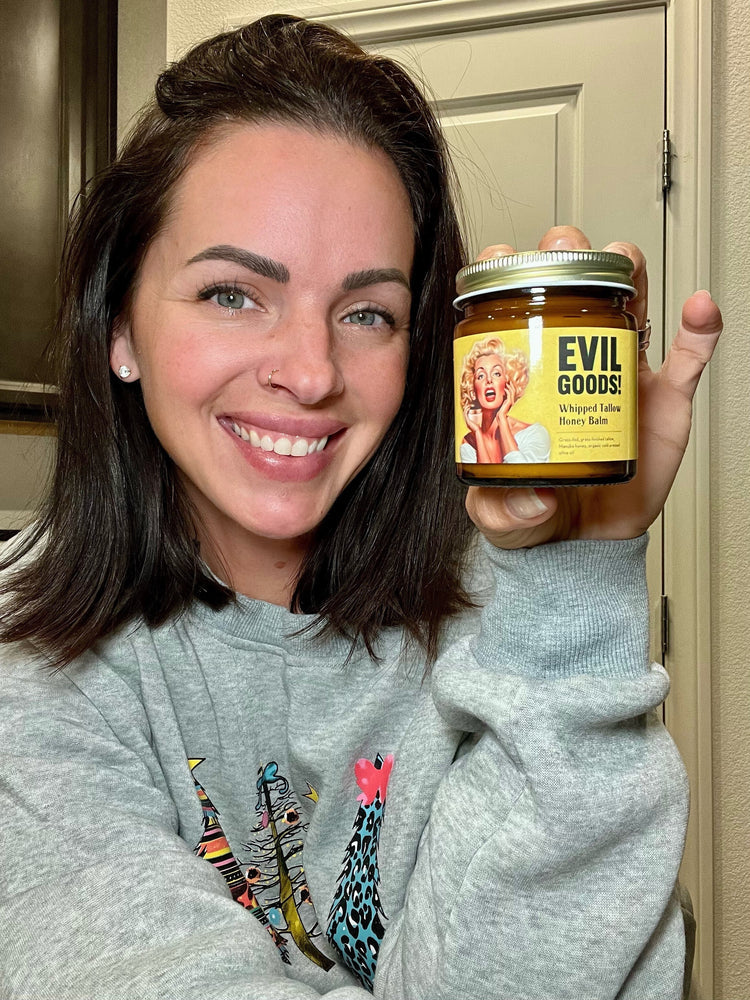 EVIL GOODS Beef Tallow and Manuka Honey Balm